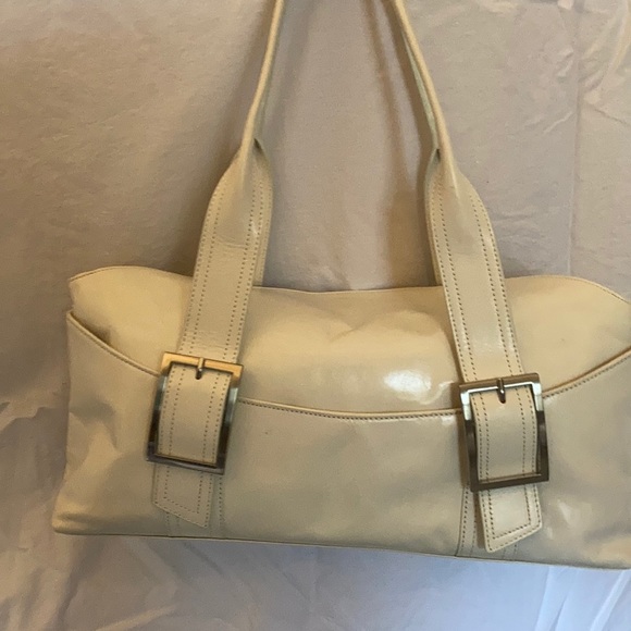 Y2K White Leather Bag - Picture 8 of 10